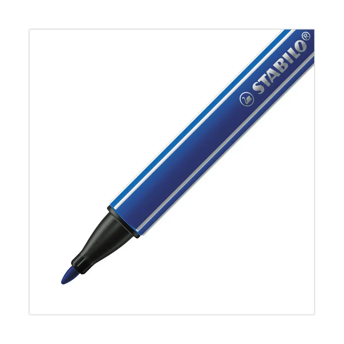 Stylo-feutre pointMax - Pointe moyenne - Bleu - STABILO 