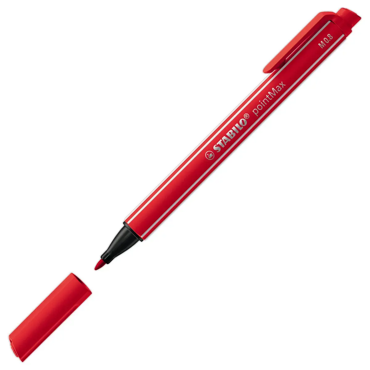 Stylo-feutre pointMax - Pointe moyenne - Rouge - STABILO