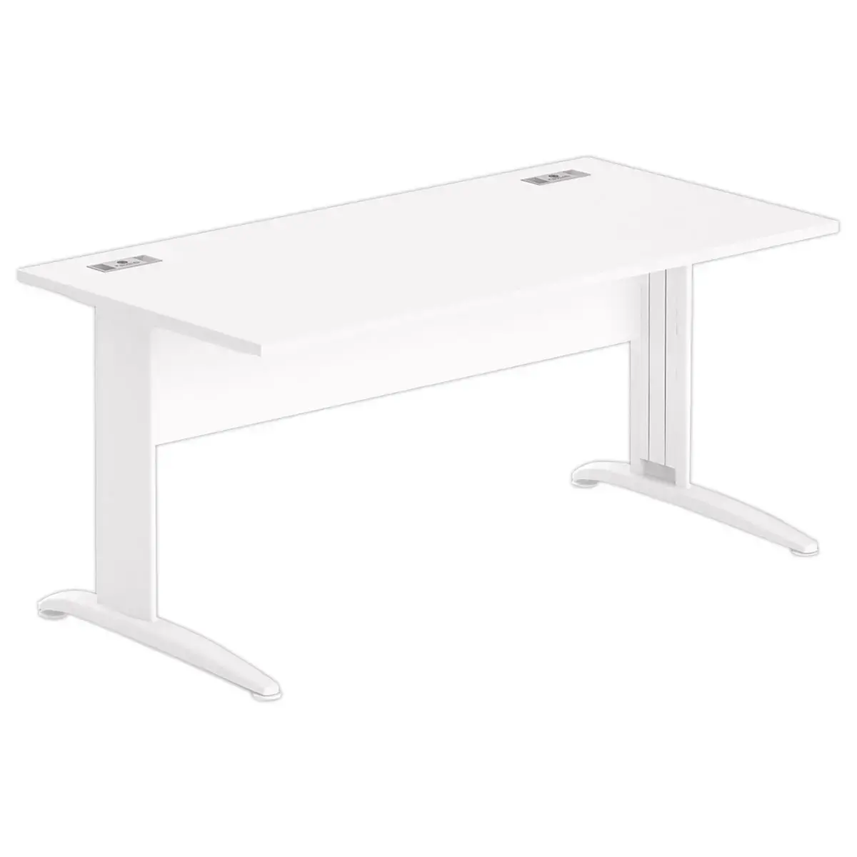 Bureau Buenos Aires - 160 x 80 cm - Blanc - FIDUCIAL OFFICE SOLUTIONS 