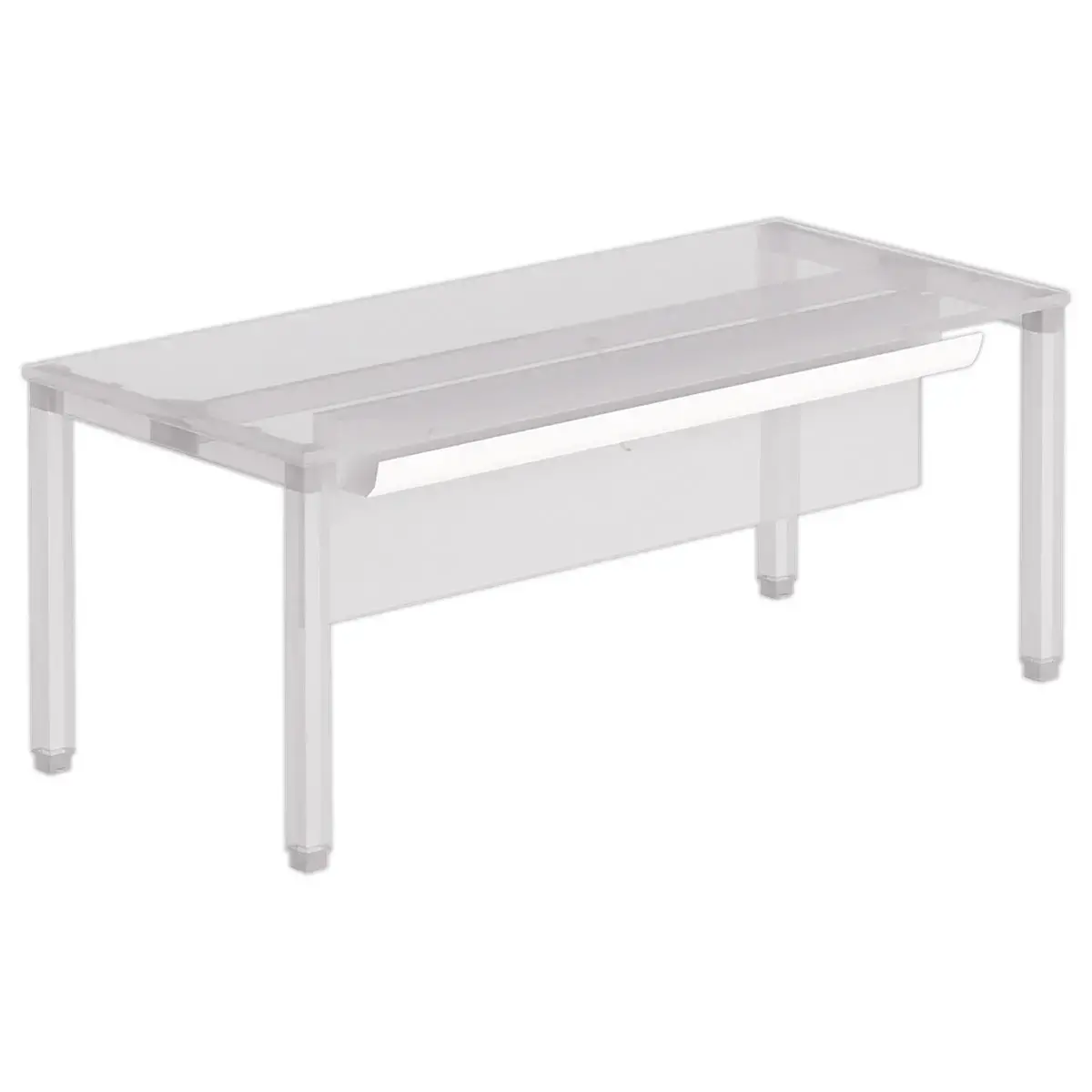 Goulotte L 140 blanc