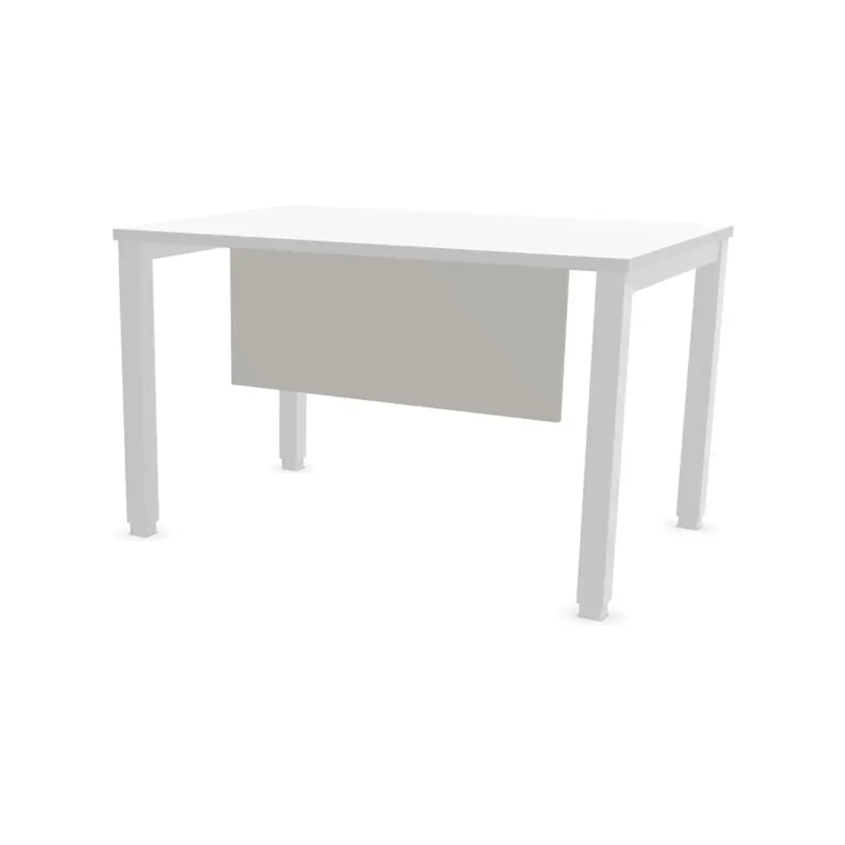 Voile de fond m&eacute;lamin&eacute; L 120 aluminium 