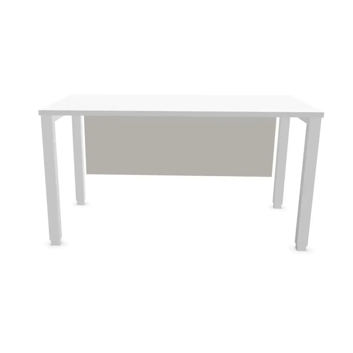 Voile de fond m&eacute;lamin&eacute; L 140 aluminium 