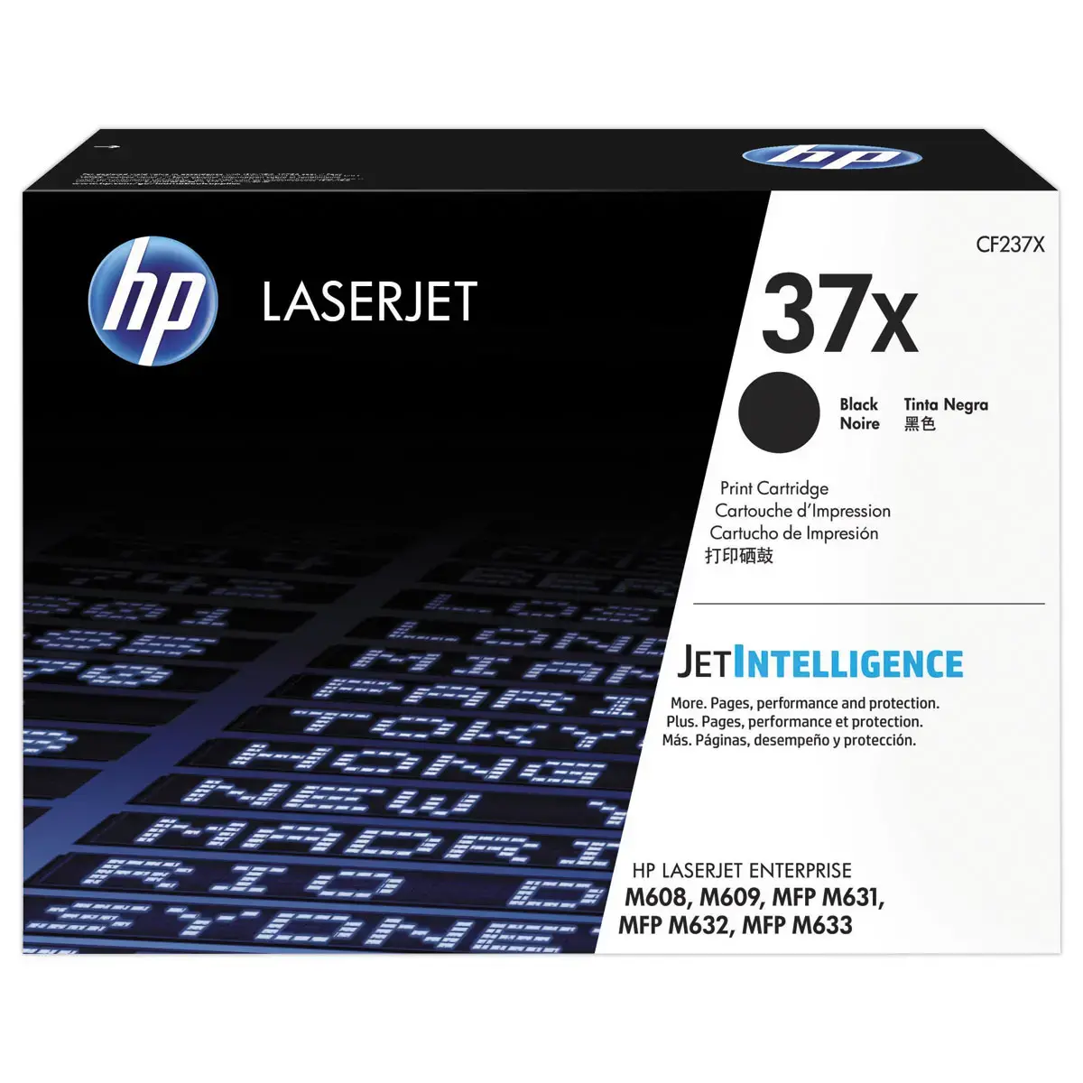 HP 37X CF237X toner noir Grande capacit&eacute; 