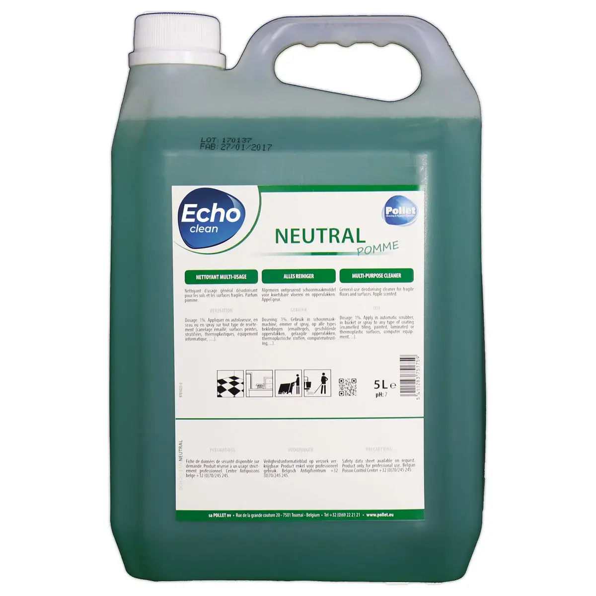 ECHOCLEAN NETTOIE TOUT POMME
