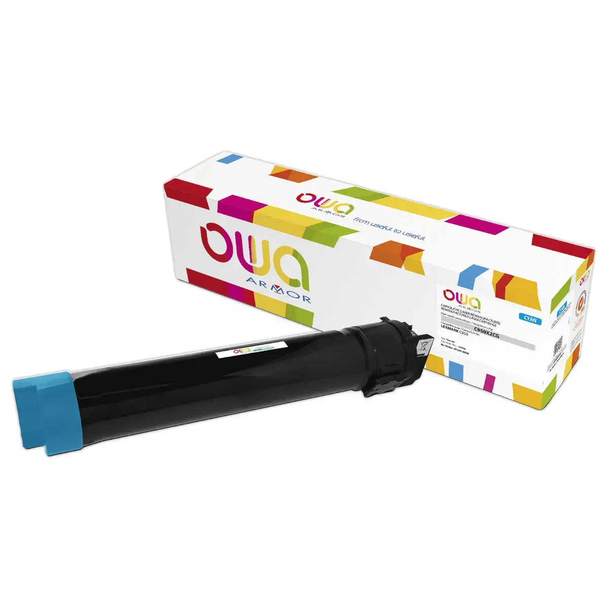 Toner LEXMARK cyan C950X2CG compatibleARMOR 