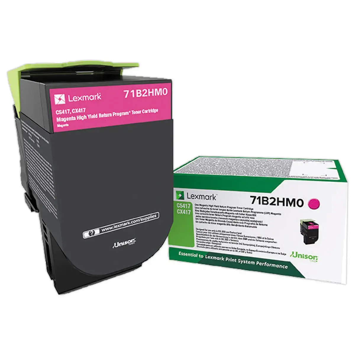 Toner LEXMARK 71B2M0 Magenta