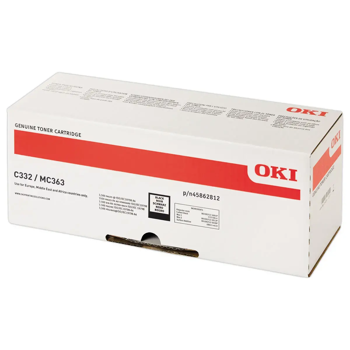 Toner OKI 46508712 noir