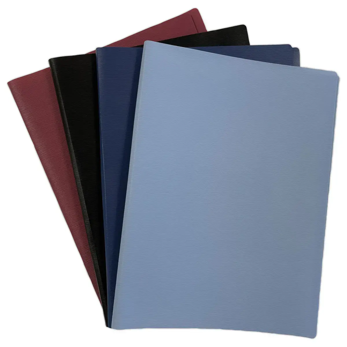 Protège-documents - A4 - 30 poches - bleu foncé - FIDUCIAL