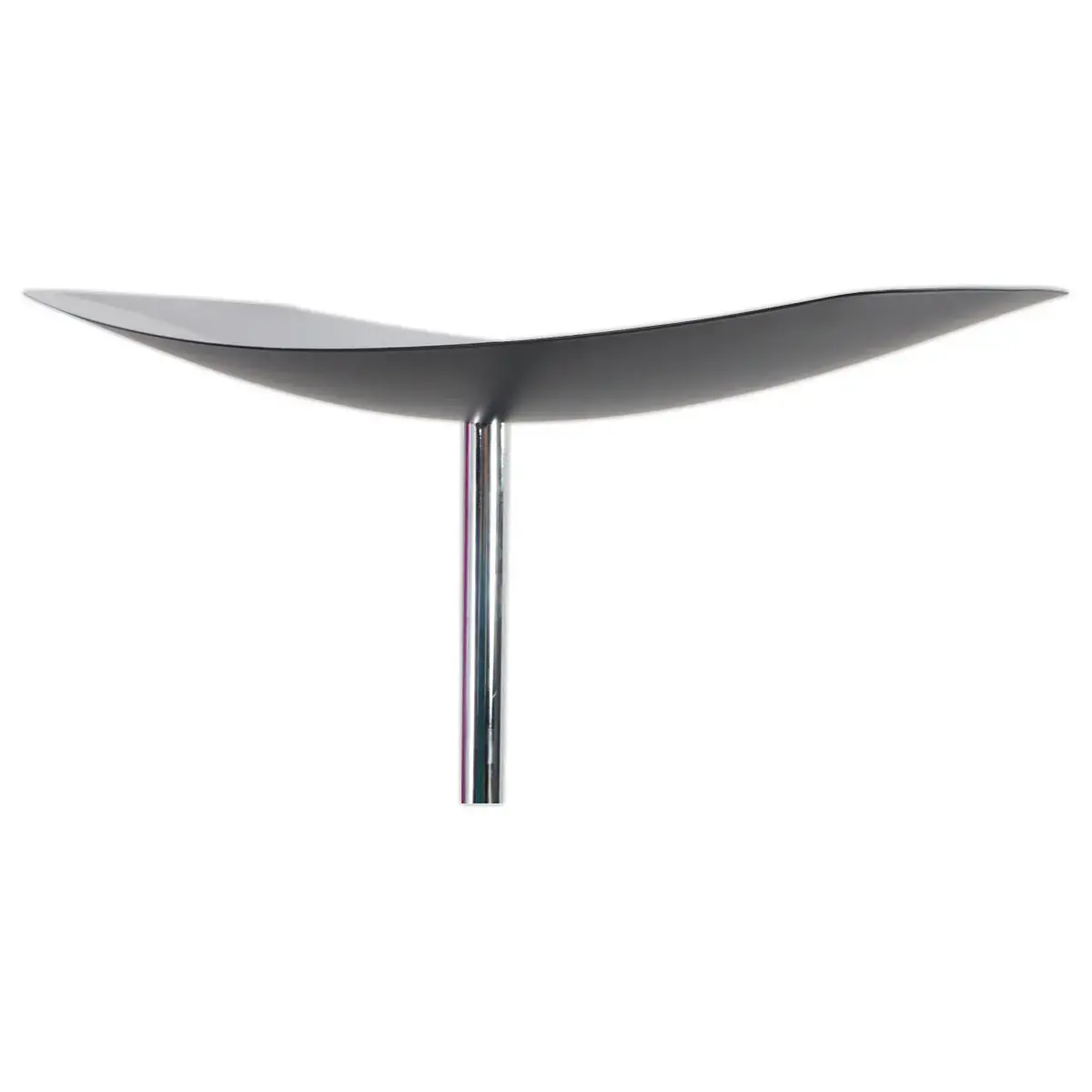 Lampadaire droit LED 30W chromé, avec variateur noir
