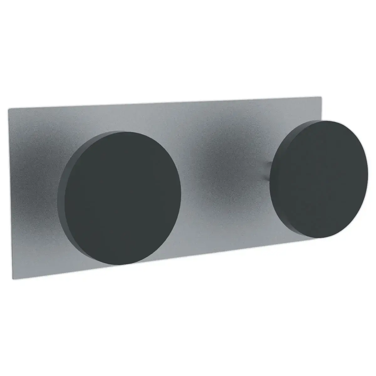 Patère double - Magnétique - ALBA