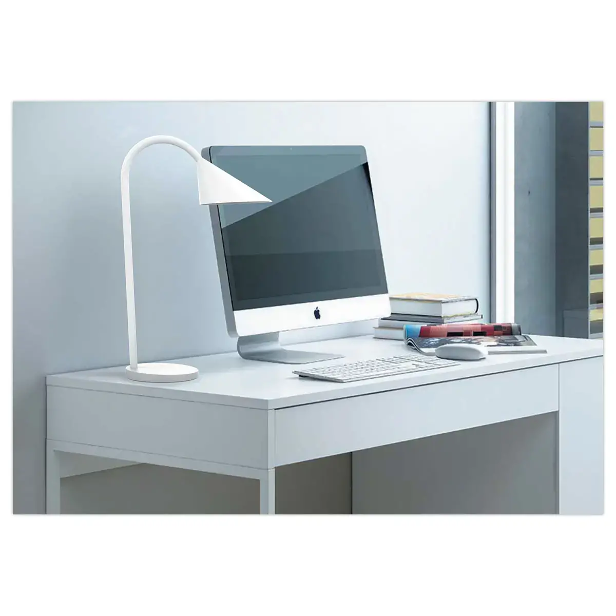 Lampe de bureau SOL &ndash; Blanc - UNILUX 