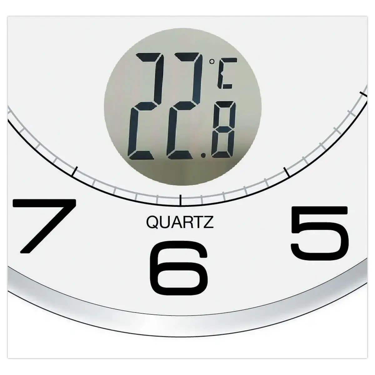 Horloge avec thermomètre Tempus - UNILUX