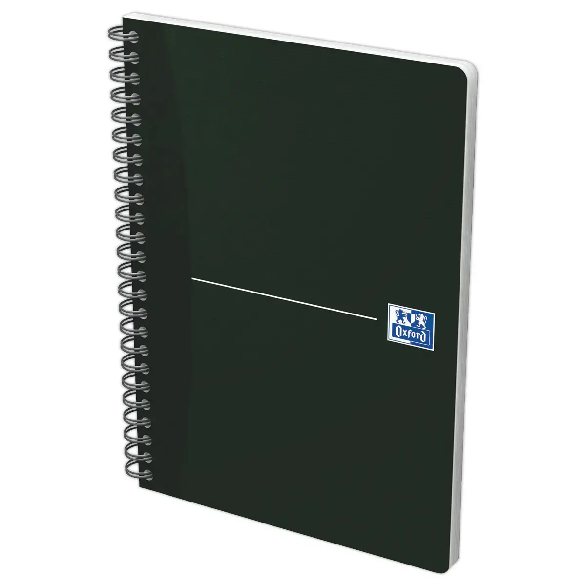 Cahier spirale A5 Essentials - 5x5 - 180 pages - Noir - OXFORD
