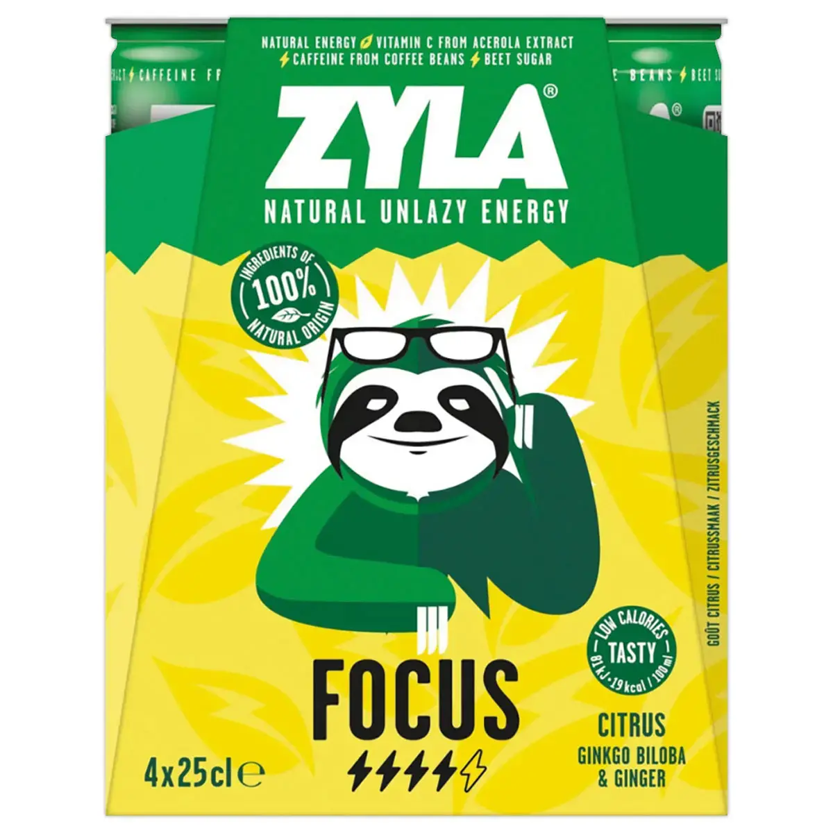 24 ZYLA FOCUS CITRUS 25CL