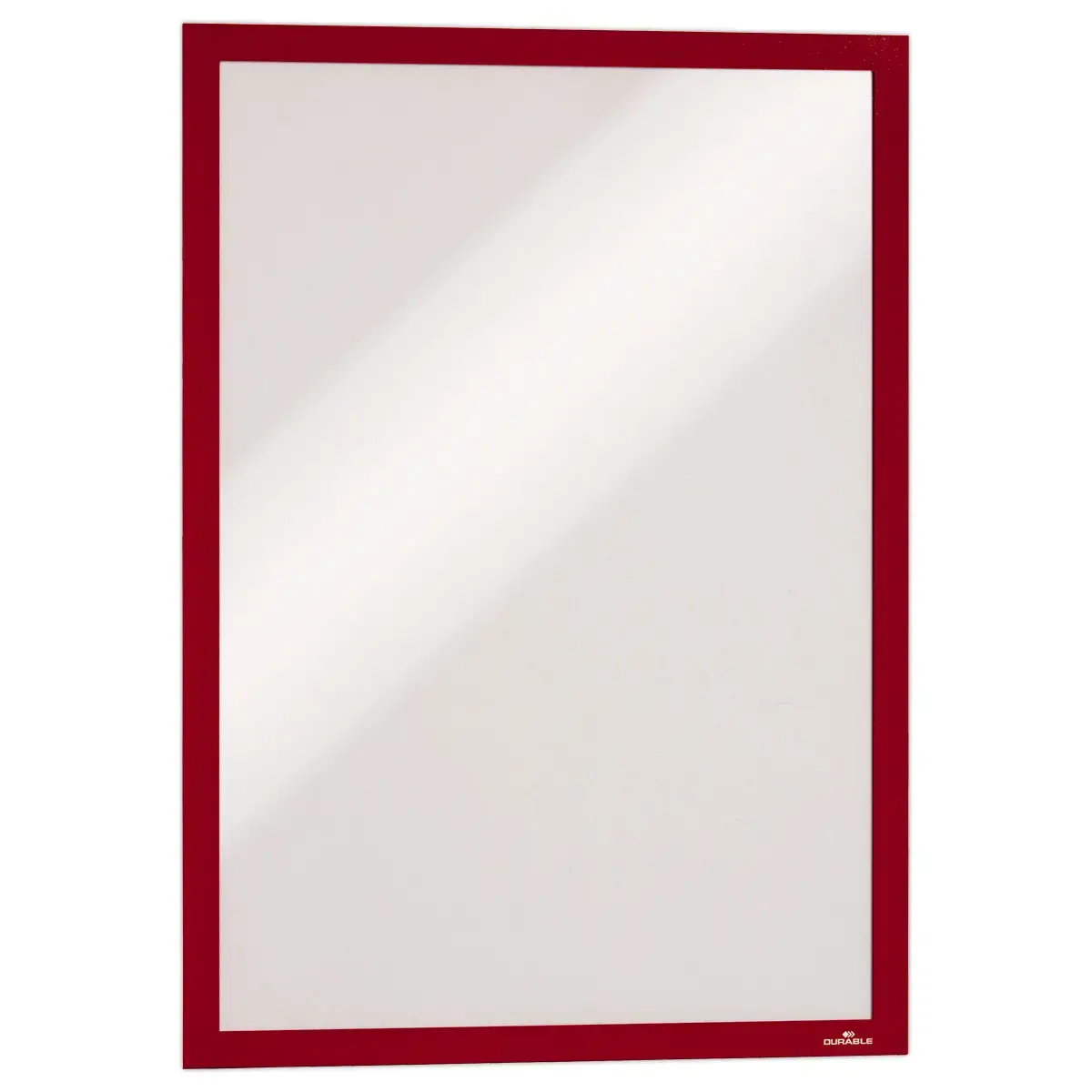 2 Cadres d'affichage adh&eacute;sifs Duraframe - A3 - Rouge - DURABLE 