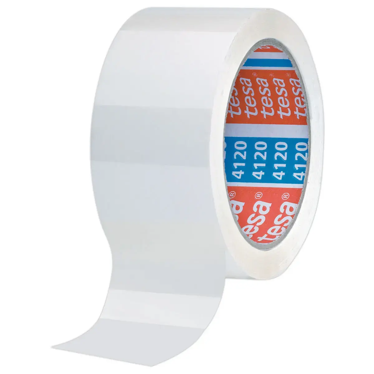 Rouleau d'adh&eacute;sif d'emballage en PVC - Transparent - 100 m x 50 mm - TESA 