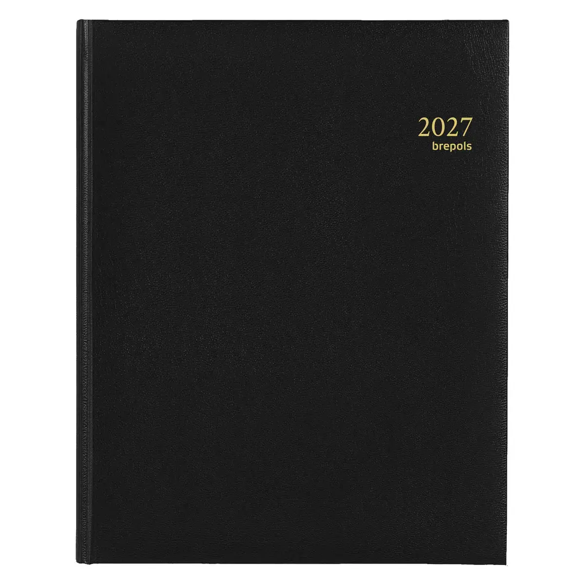 Agenda semainier Concorde - 21x27cm - Noir - Janvier à décembre - BREPOLS