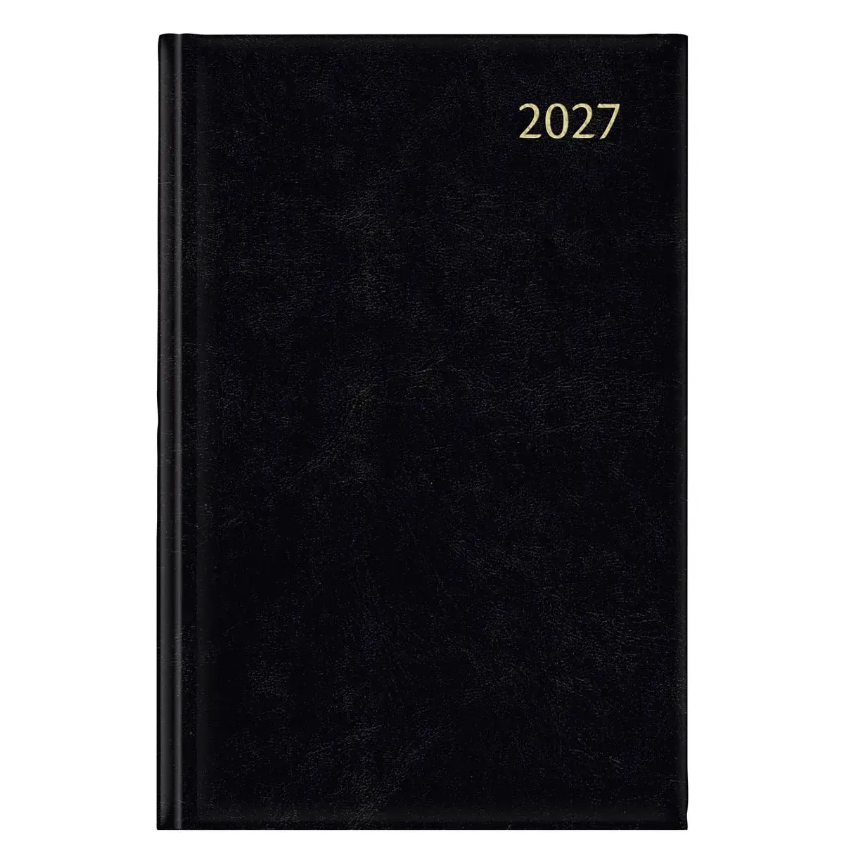 Agenda journalier carré Folio FA211 1jour/page 14X21 cm Noir - Janvier à décembre - AURORA