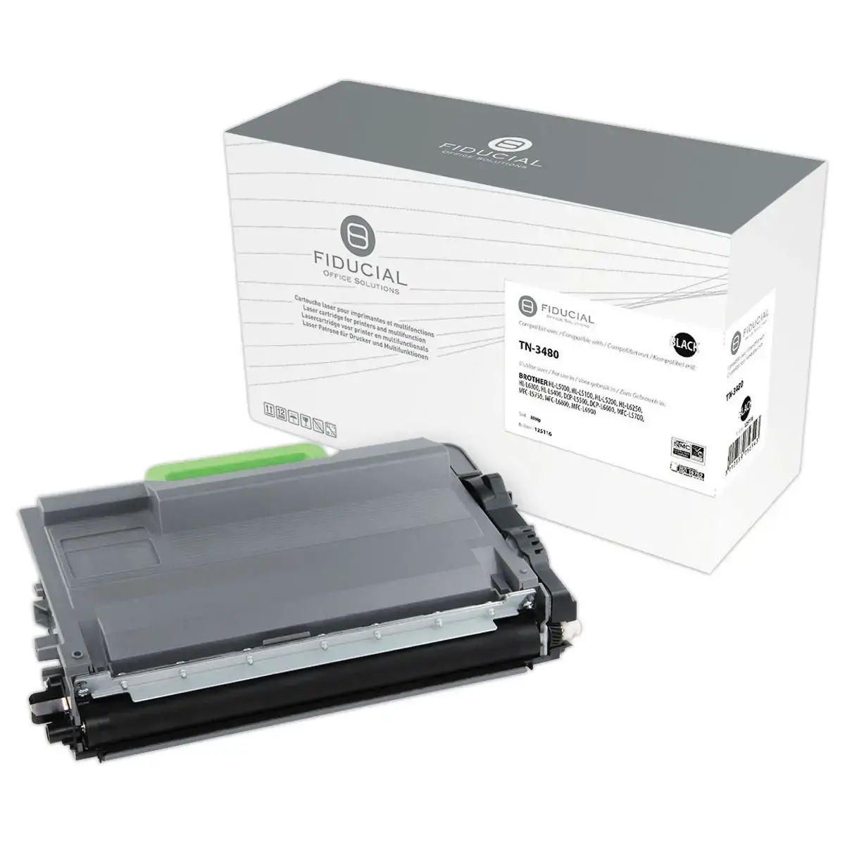 Toner remanufacturé éq. BROTHER TN-3480 - Noir