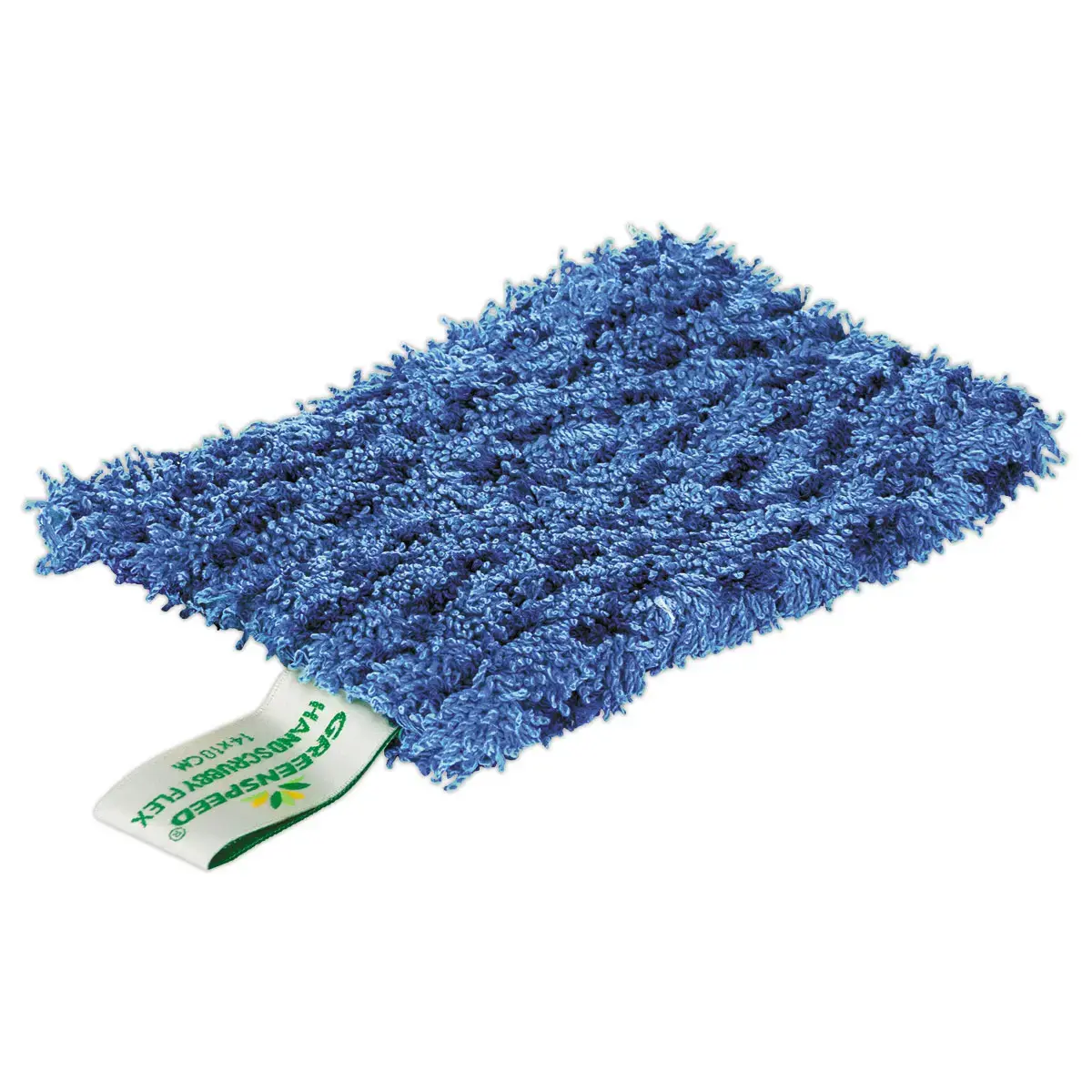 Éponge en microfibres 10x14 bleu