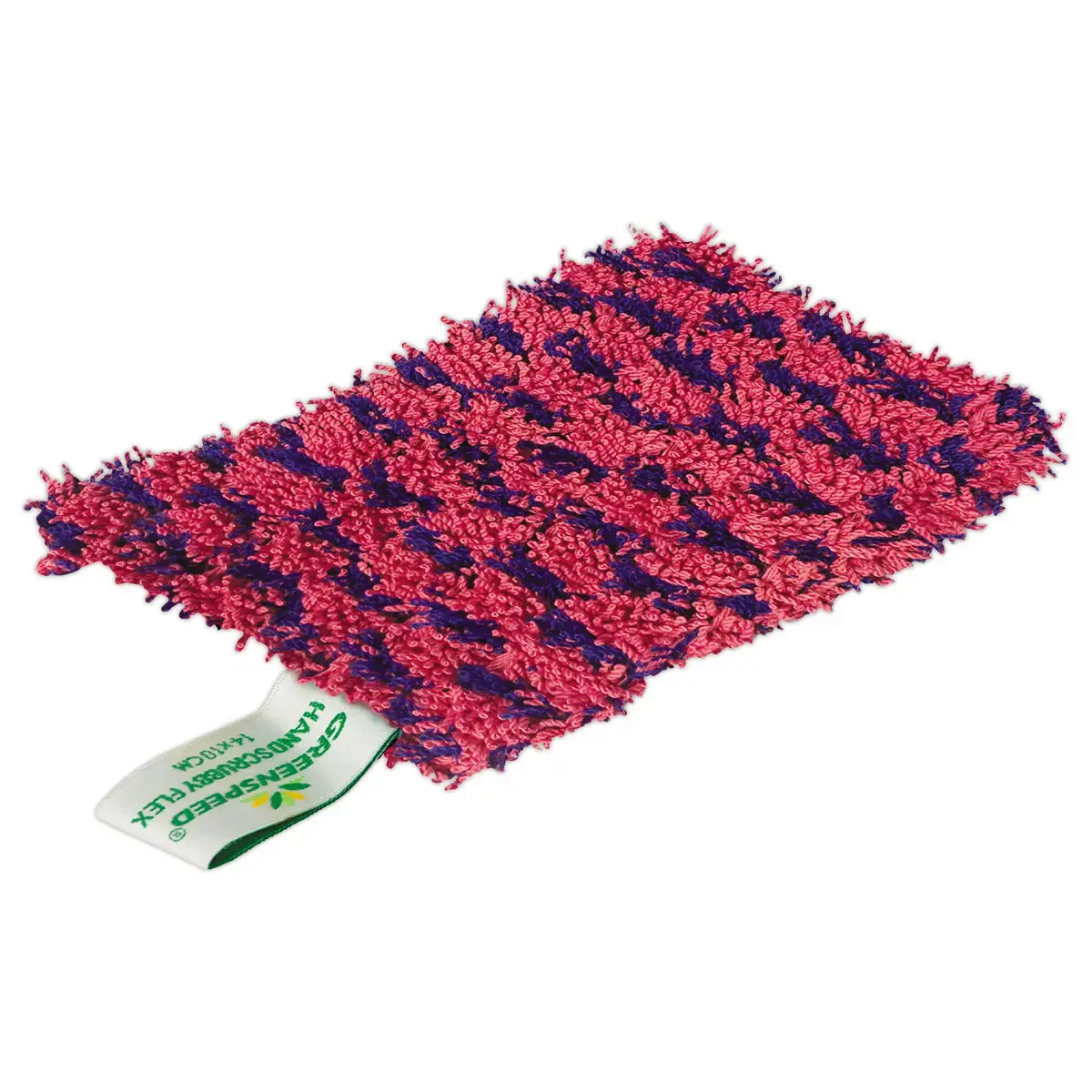 Éponge en microfibres 10x14 rouge
