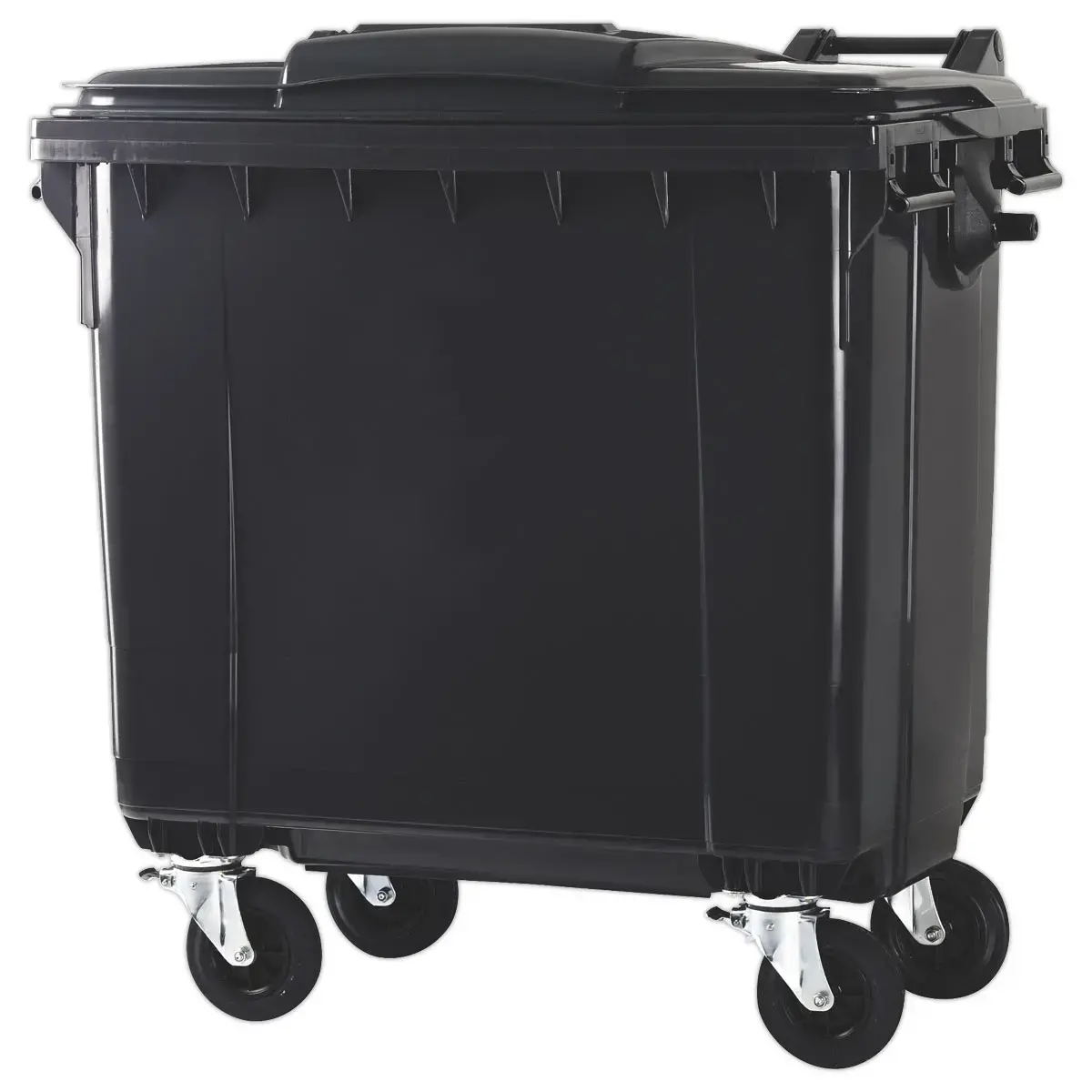 Conteneur 4 roulettes avec couvercle - 770 litres - CITEC ENVIRONNEMENT 