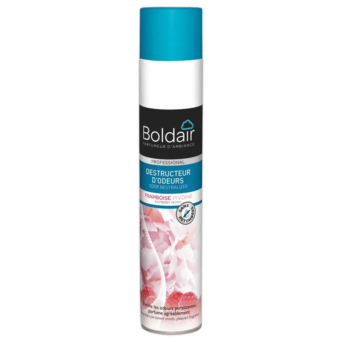 Désodorisant destructeur d'odeurs persistantes BOLDAIR 500ml framboise