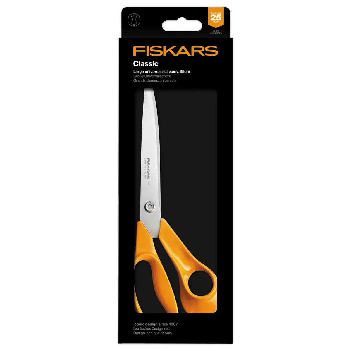 Paire de ciseaux FISKARS Classic professionnels- 25 cm, droitiers