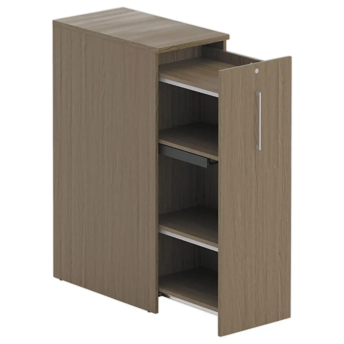Armoire Orga tower ouverture à droite H1300 noyer