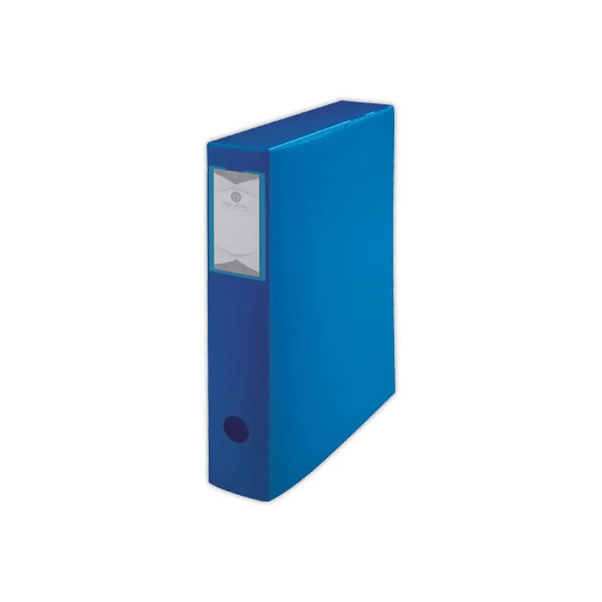 Boîte de classement en polypropylène opaque - Dos 6 cm - bleu - FIDUCIAL