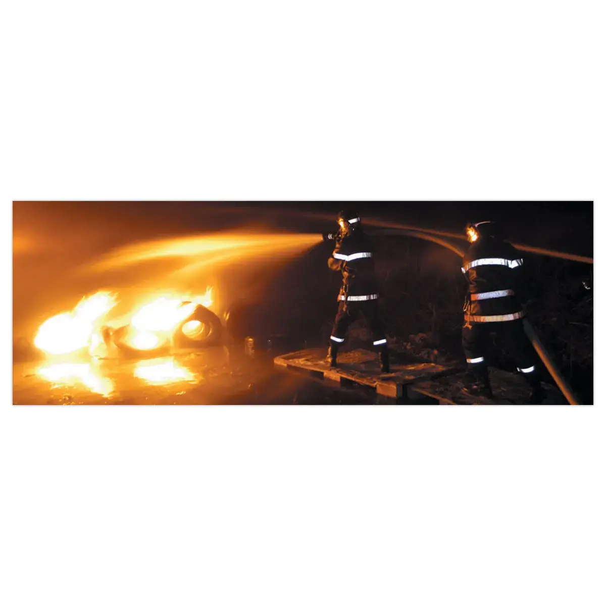 Paire Bottes d'incendie pour pompiers VORTEX B - Pointure 39 - BOCHE