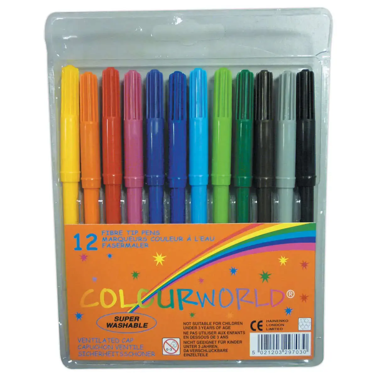 12 Pochette feutres coloriage lavables
