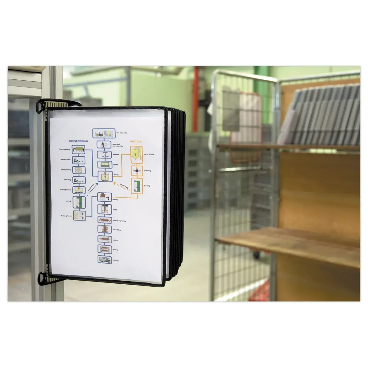Support mural Pro - 10 poches - TARIFOLD