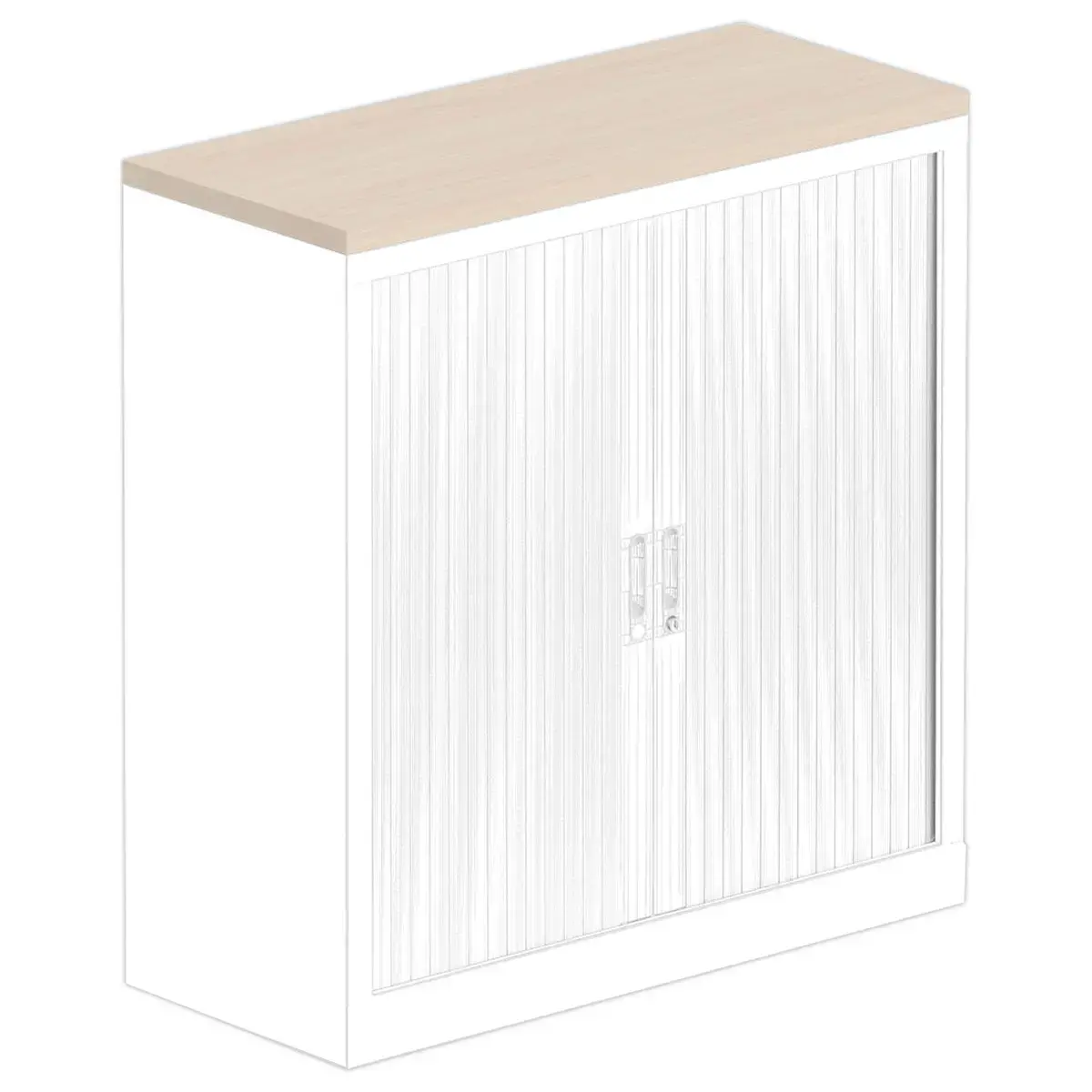 Top finition  L100 acacia clair 
