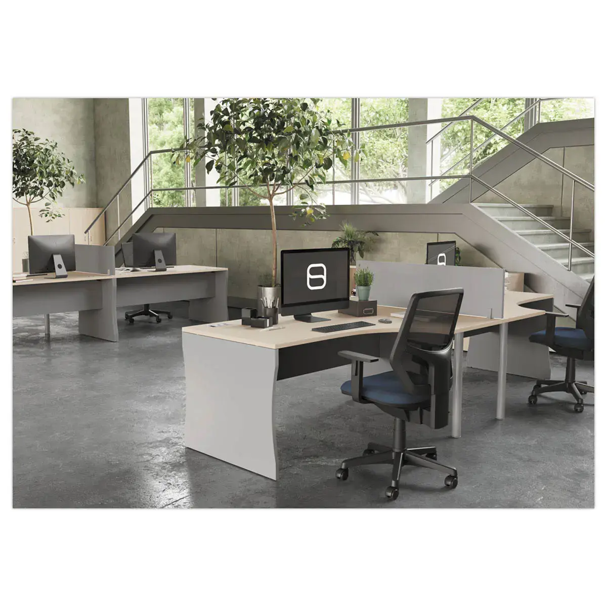 Bureau BUDAPEST 140 x 80 ACACIA