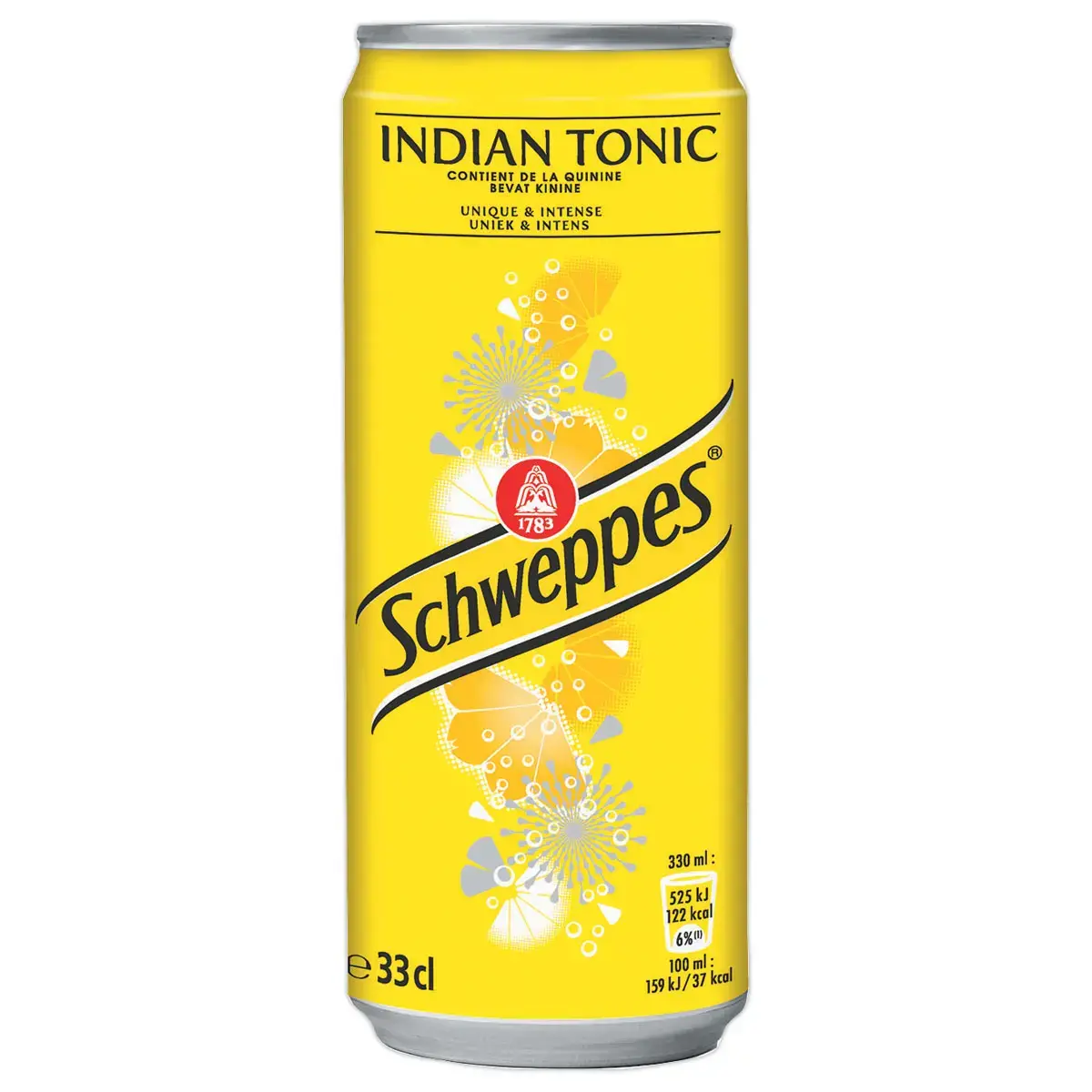 24 Cannettes Schweppes tonic 