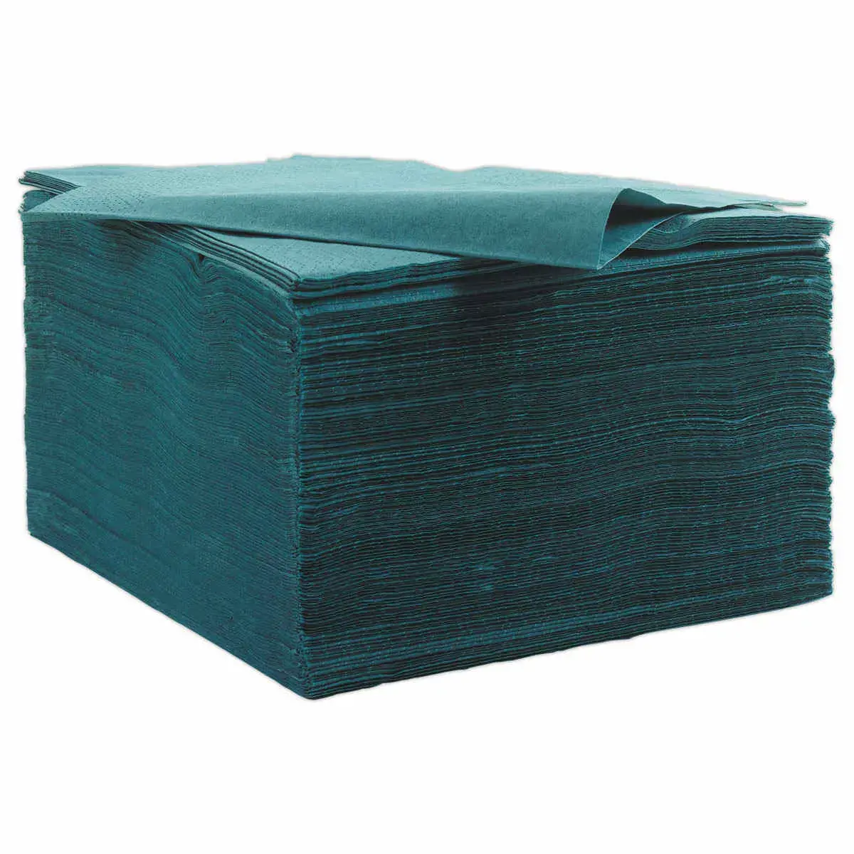 125 serviettes double épaisseur - 33x33cm - Bleu - DUNI