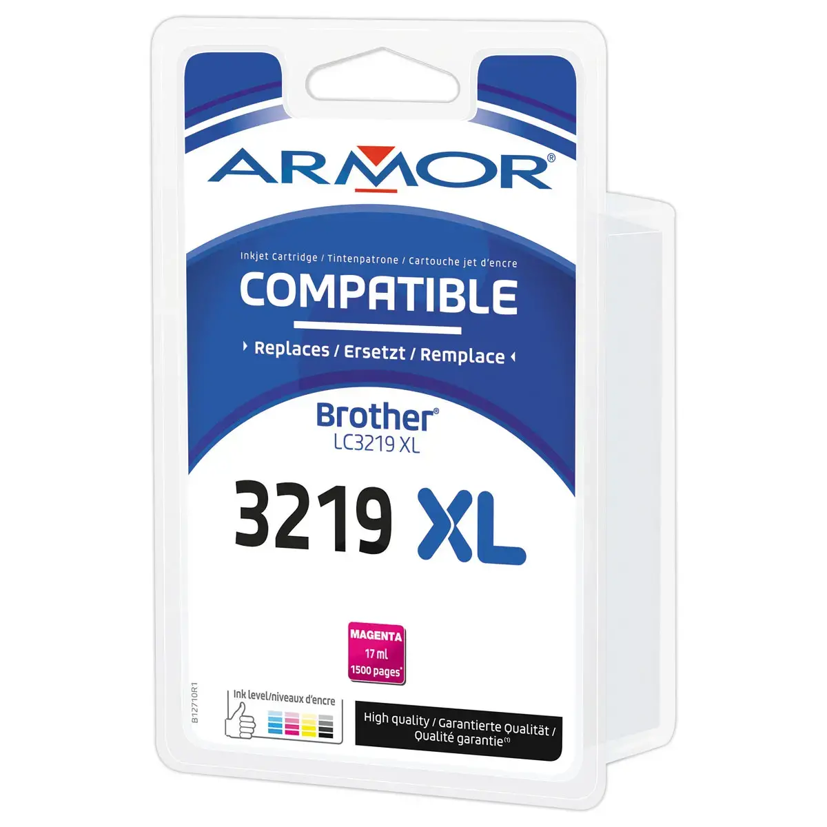 Cartouche éq. BROTHER LC-3219XL - Haute capacité - Magenta - OWA