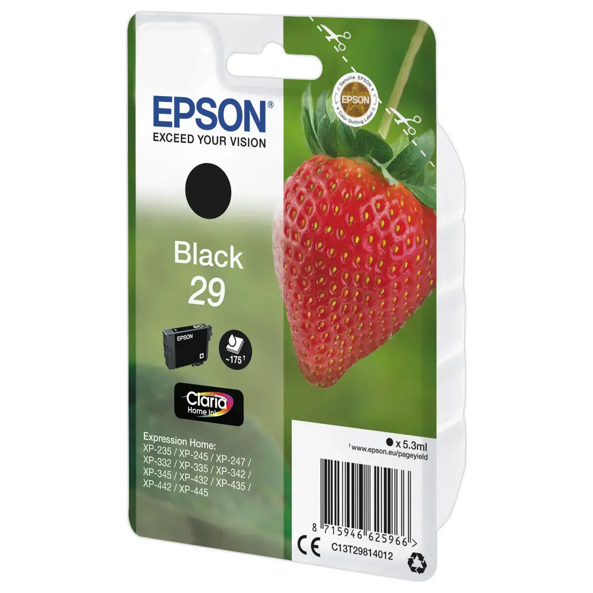 Cartouche T2981 - Noir - Epson 