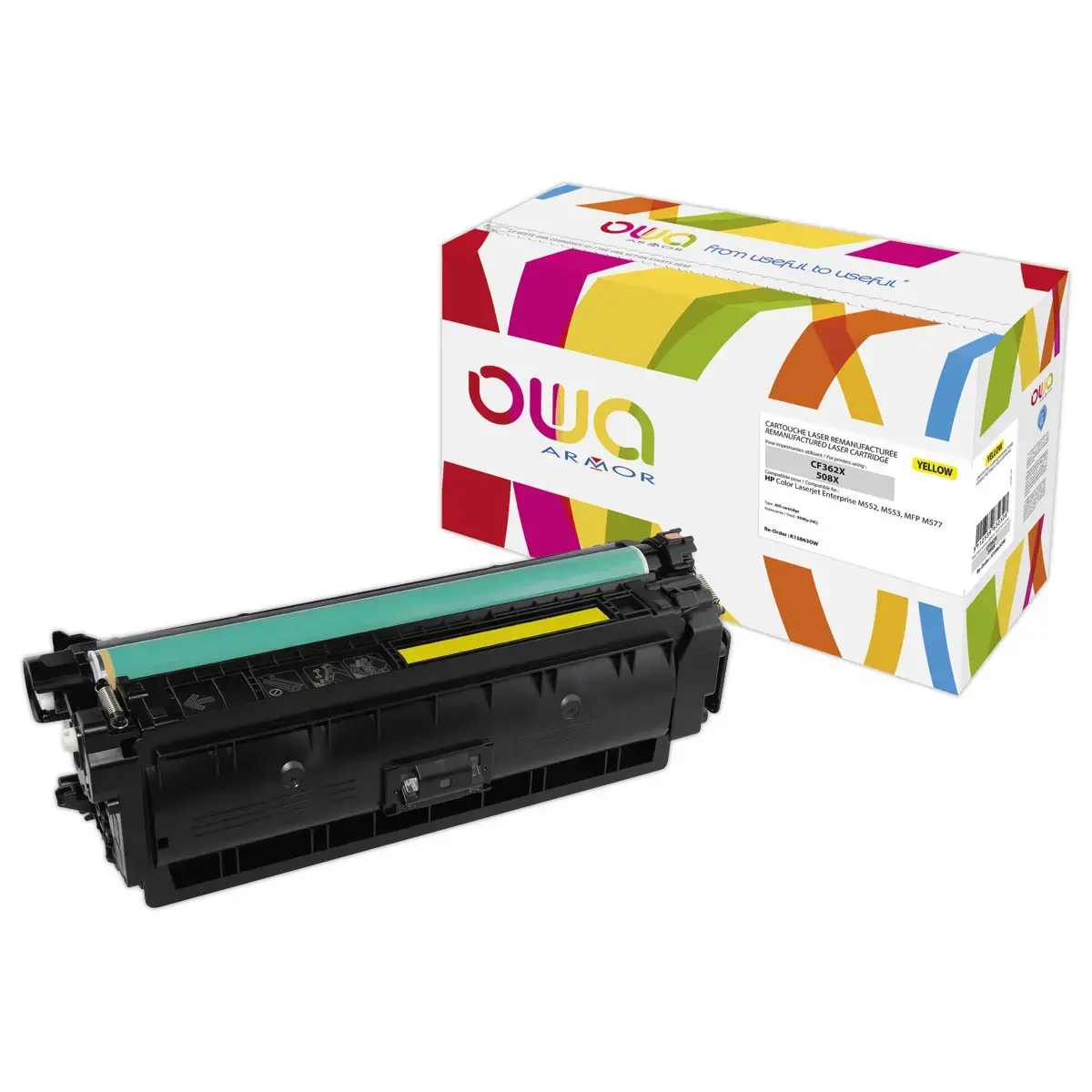 Toner ARMOR jaune compatible HP CF362X