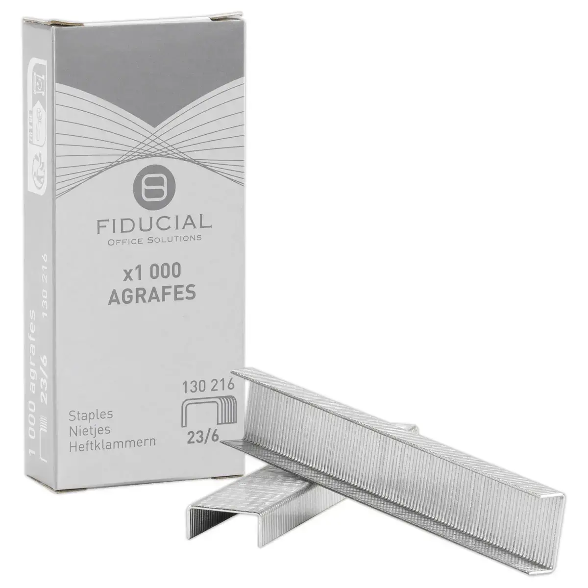 1000 Agrafes 23/6 pour agrafeuses grande capacit&eacute; 