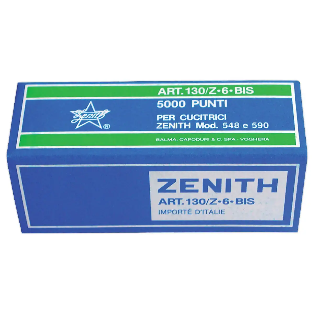5000 Agrafes Z&eacute;nith 130 Z 6 mm 