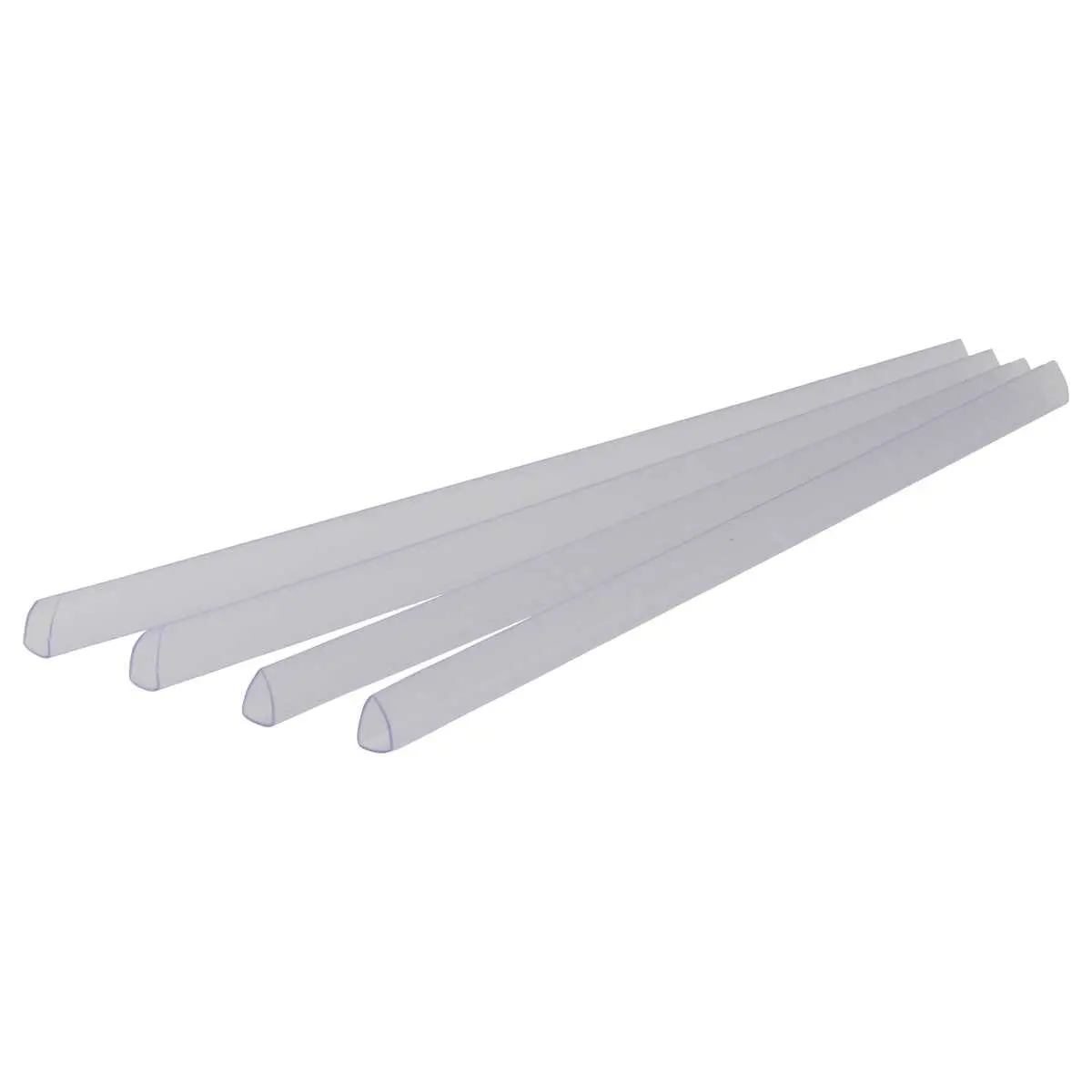 25 Baguettes à relier - 6 mm - Cristal - Pavo