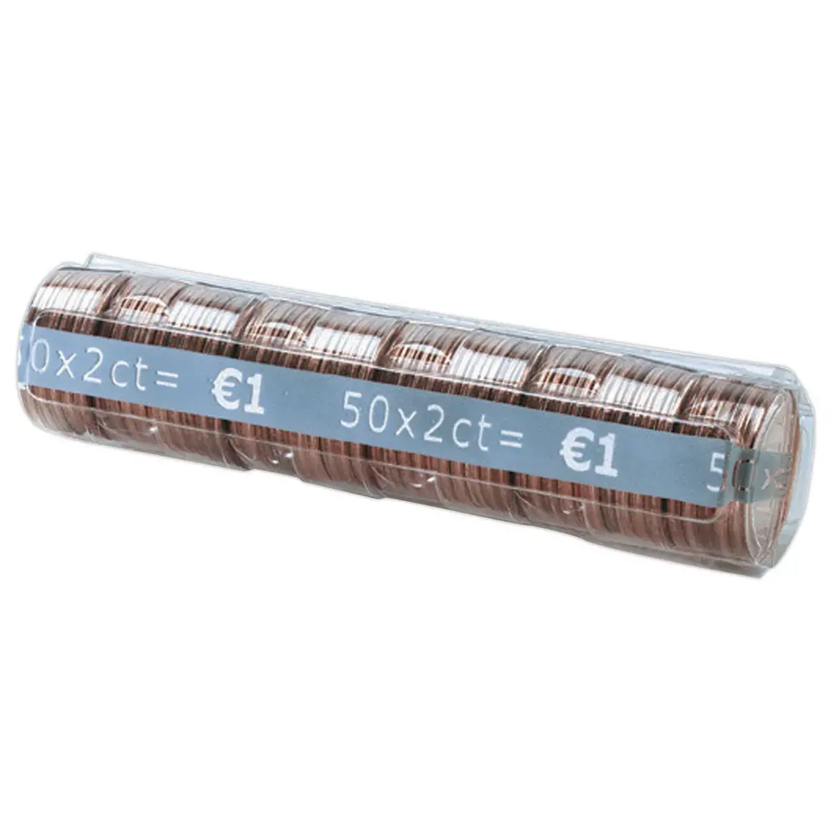 250 Coques plastique - 50 pi&egrave;ces - 2 centimes 