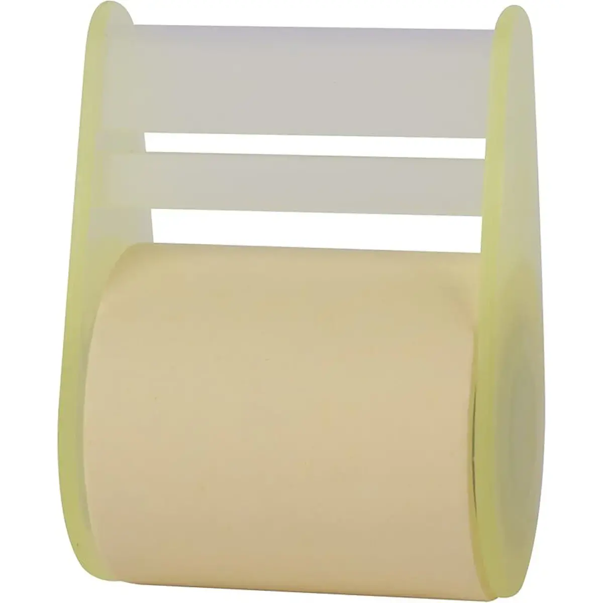 Dévidoir de notes - Rouleau de 10 m x 6 cm - Jaune