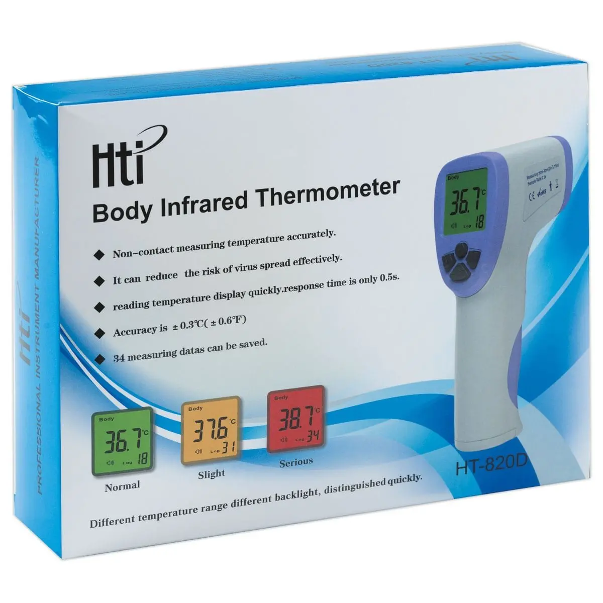 Thermomètre infrarouge sans contact