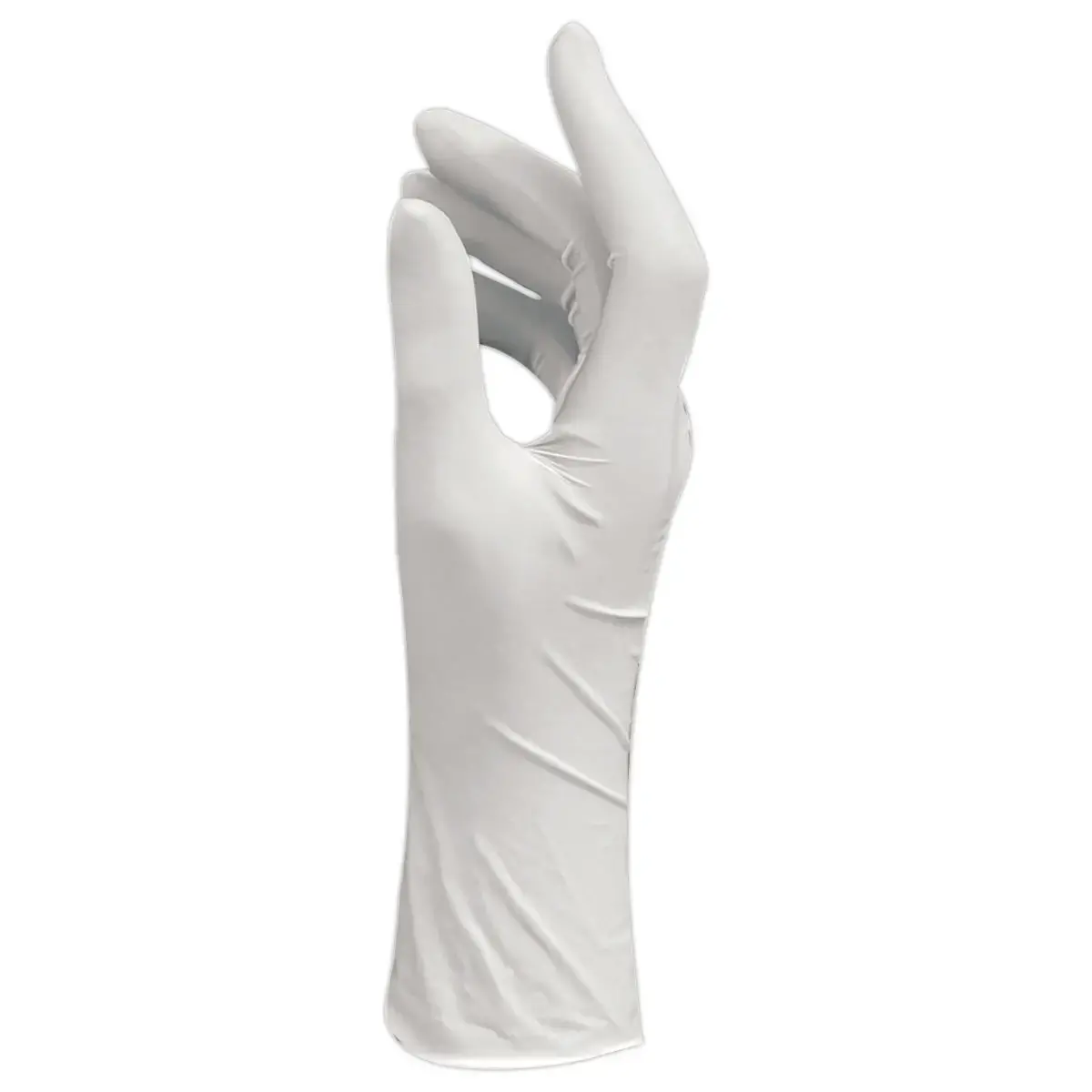 100 Gants en latex naturel non poudr&eacute;s - Taille 7/S - Effet seconde peau 