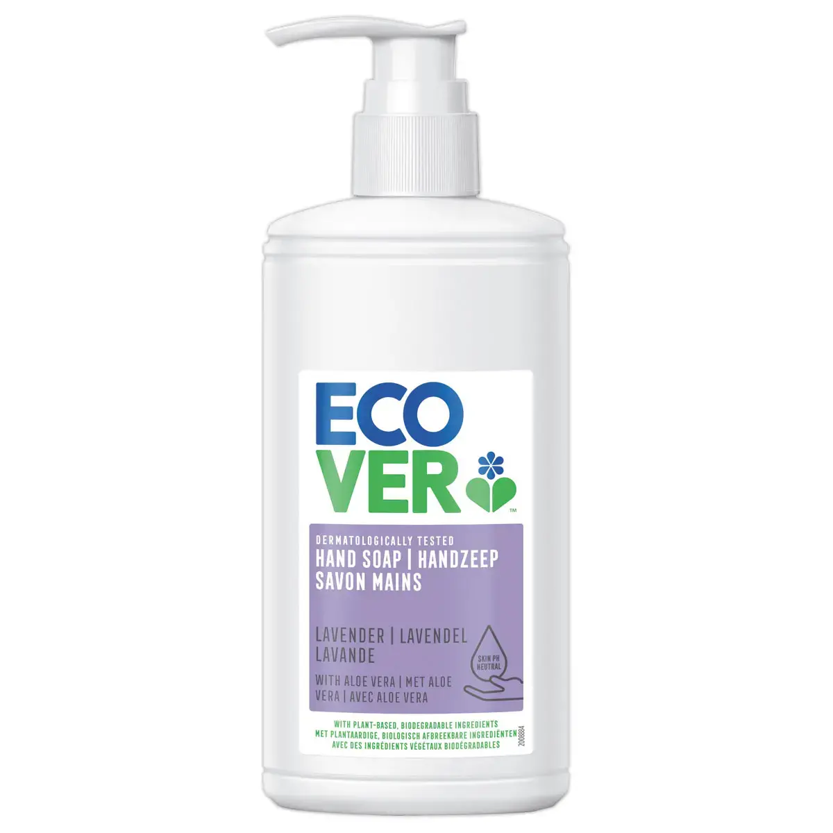 Flacon 250 ml de savon mains ECOVER lavande 