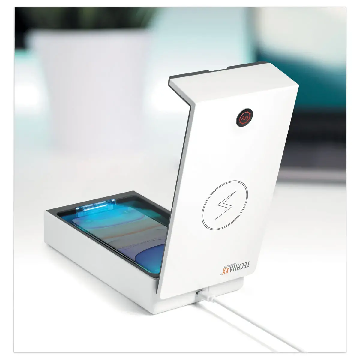 Stérilisateur UV-C + Chargeur QI