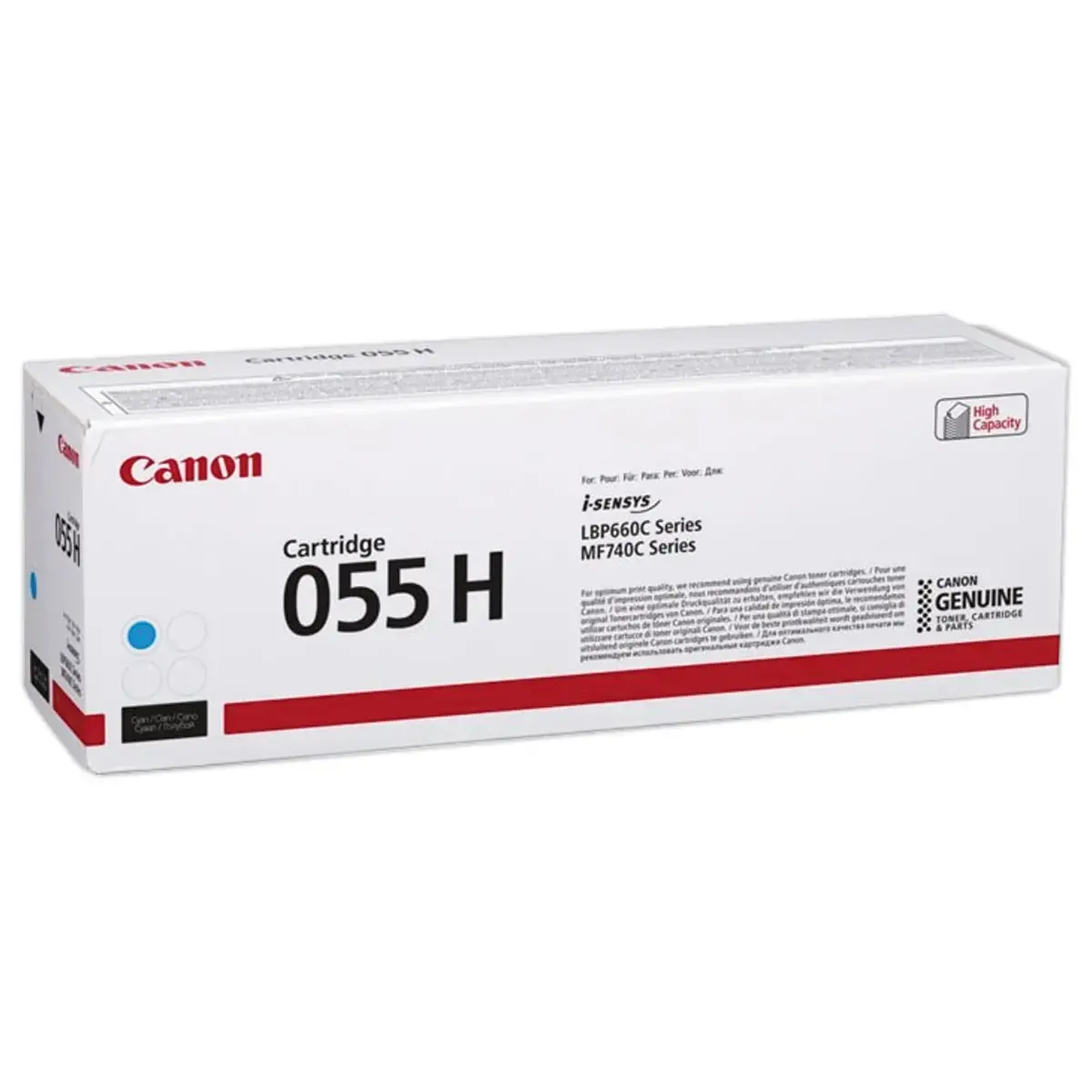 Toner CANON 055H cyan